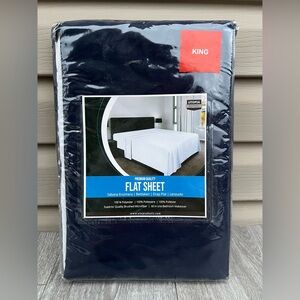 New Utopia Bedding Flat Sheet - Soft Brushed Microfiber Fabric - Shrinkage & F